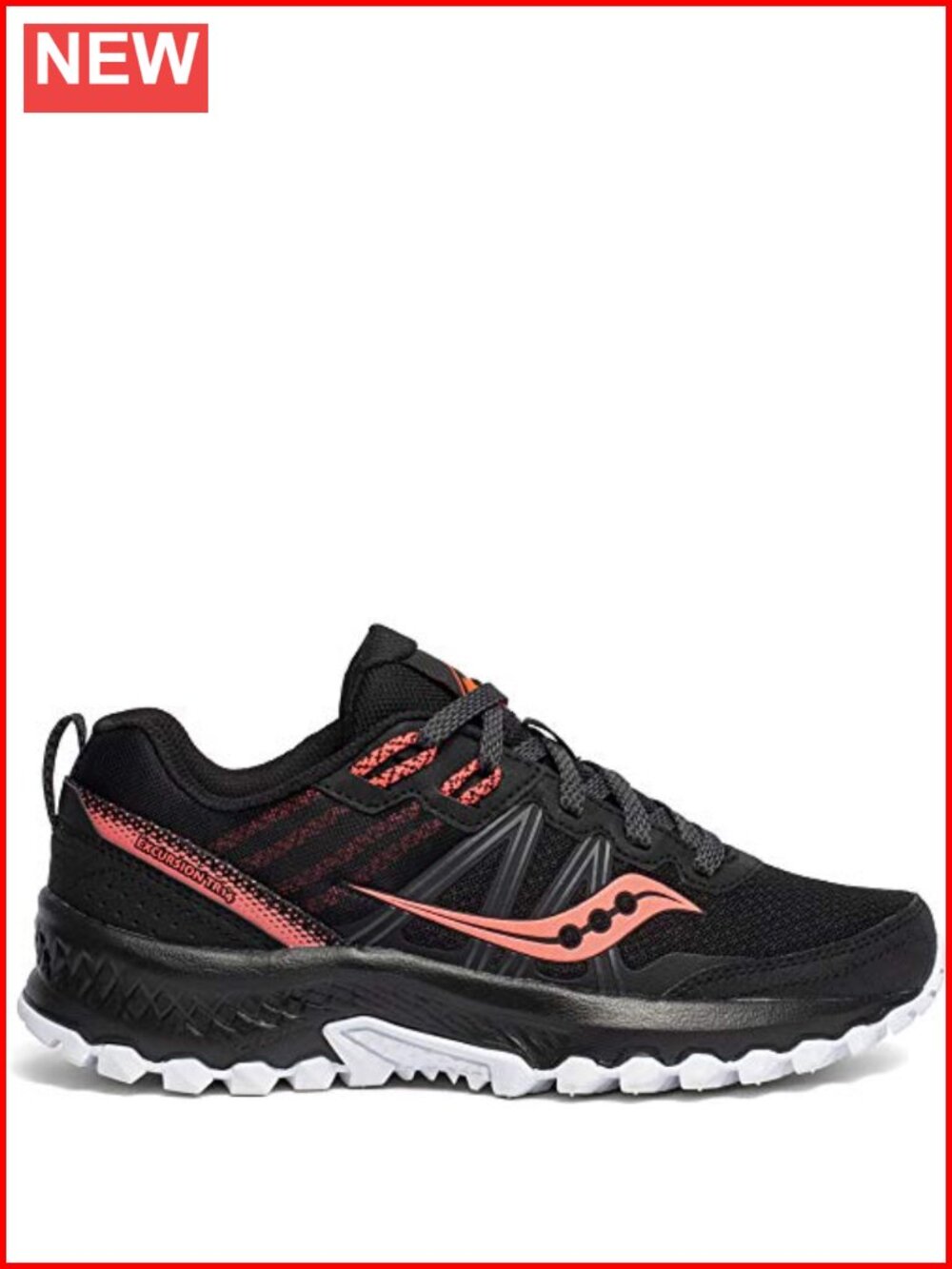 Synthetic and Mesh Trail Running Shoes with Cushioned Support